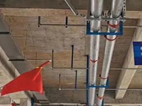 张北管廊支架的安装方法